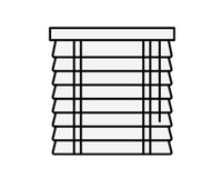 Faux wood blinds PVC