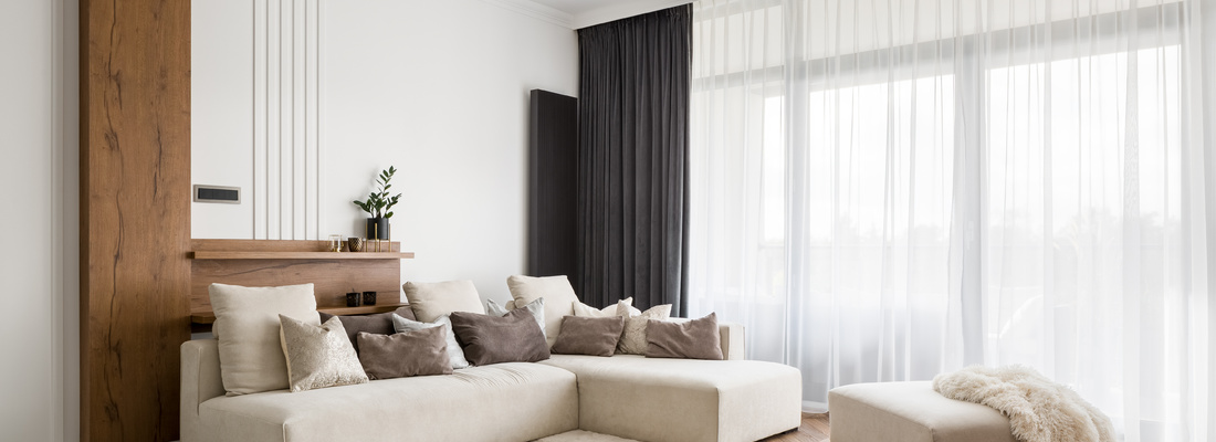 Electric curtain rails means modernity and comfort