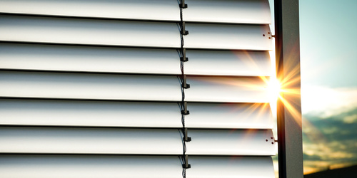 Aluminum blinds - one sheath, many possibilities