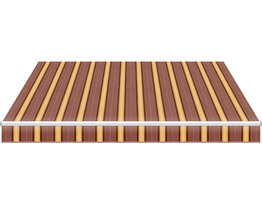 Luifel voor terras wit