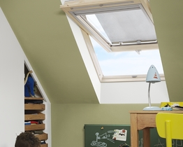 VELUX MSL buitenzonwering op zonne-energie