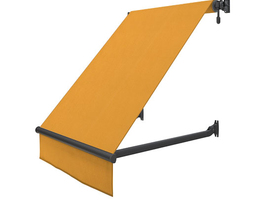 Balkonzonnescherm zonder cassette