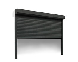 Verborgen garagedeuren met rolluiken