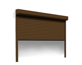 Elektrische rolluikdeur in een veilig adaptief systeem