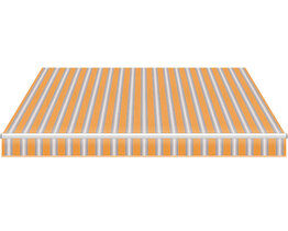 Luifel voor terras wit