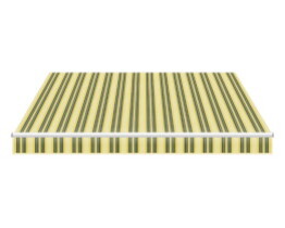 Uitschuifbaar zonnescherm voor het huis