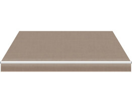 Luifel voor terras wit