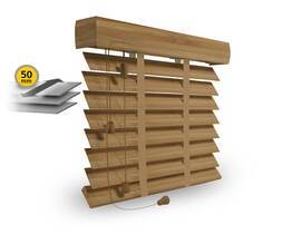 Lamellenjaloezieën 50 mm ECO, bandladder