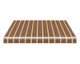 Commerciële elektrische uitschuifbare zonneschermen