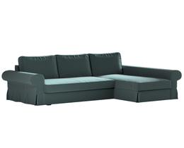 Backabro slaapbank met chaise longue hoes