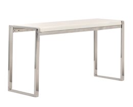 Consoletafel van Chianti-marmer, ivoorwit, 120x40x80 cm