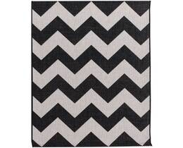 Dywan Modern Chevron zwart/beige160x230cm