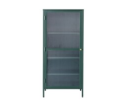 Vitrinekast Xappa slim groen