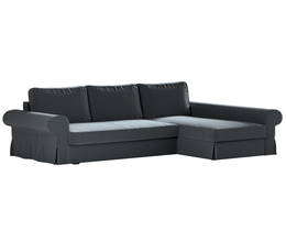 Backabro slaapbank met chaise longue hoes