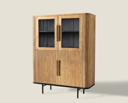Vitrinekast Arco 113x46x181 cm