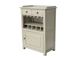 Kast/barkast Olijfgroen 70x40x123cm