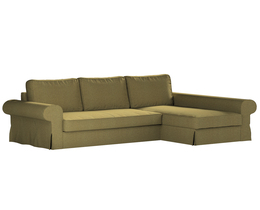 Backabro slaapbank met chaise longue hoes