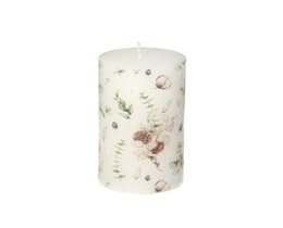 Świeca Bianca 13cm bloemen