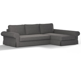 Backabro slaapbank met chaise longue hoes