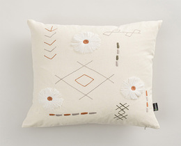 Kussenhoes voor kussen Boho Bloom 45x45 cm