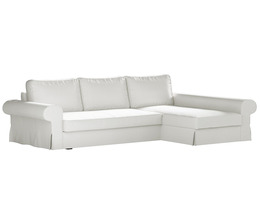 Backabro slaapbank met chaise longue hoes