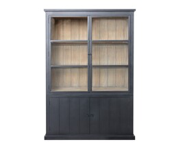 Vitrinekast Merlan 129x40x230cm
