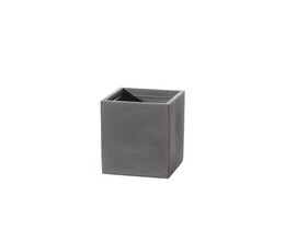 Potdeksel Cubus Grijs 29 x 29 x 40 cm