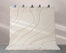 Dywan Relief crème 160x230 cm