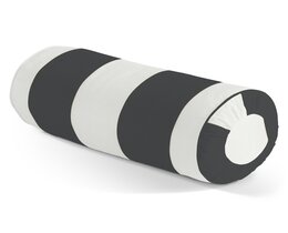 Rolkussen met plooien