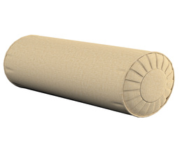 Rolkussen met plooien
