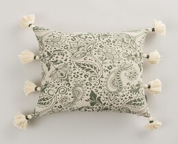 Kussenhoes voor kussen Tassel Nomad Floral 45x45 cm