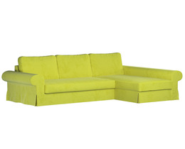 Backabro slaapbank met chaise longue hoes