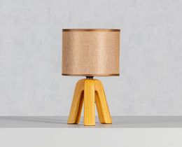 Tafellamp Aloa lichtbruin
