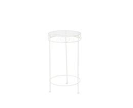 Plantenstandaard Daisy 50cm wit