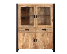 Vitrinekast Frigg 115x45x182cm