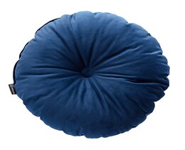 Rond kussen met knoop
