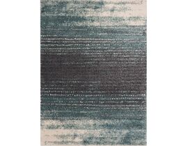 Dywan Modern Tealblauw/donkergrijs 160x230cm