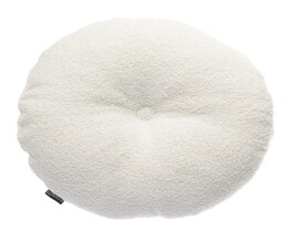 Rond kussen met knoop