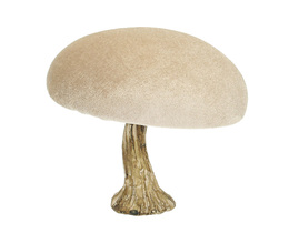 Dekoracja Fluwelen Paddestoel 12 cm beige