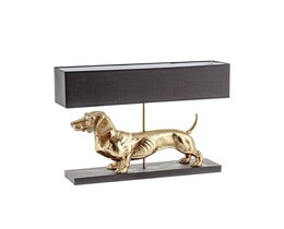 Tafellamp Gouden Hond 48cm