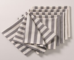 Servettenset 6 stuks 42x42 Quadro 136-12