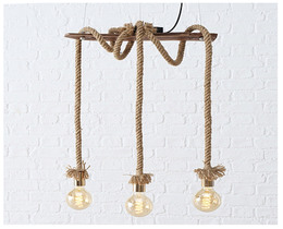 Hanglamp met touw
