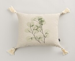 Kussenhoes voor kussen Eucalypta Tassel 45x45 cm