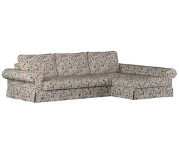 Backabro slaapbank met chaise longue hoes