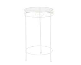 Plantenstandaard Daisy 70cm wit