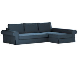 Backabro slaapbank met chaise longue hoes