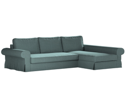 Backabro slaapbank met chaise longue hoes