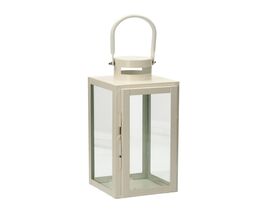 Lampion Metalowy Elegance Wit 40 cm