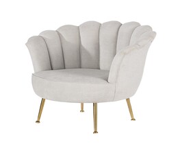 Fauteuil Sally Lichtgrijs