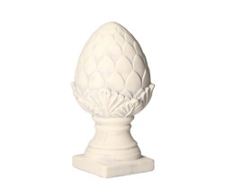 Dekoracja Cone 32cm wit